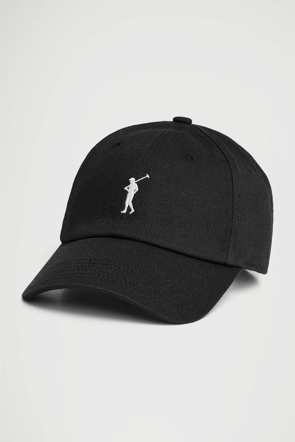 Gorra negra de seis paneles con logo Rigby Go - Image 5