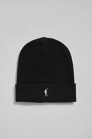 Gorro Vinny negro con logo bordado Rigby Go - Image 5