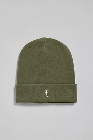 Gorro Vinny verde militar con logo bordado Rigby Go - Image 5