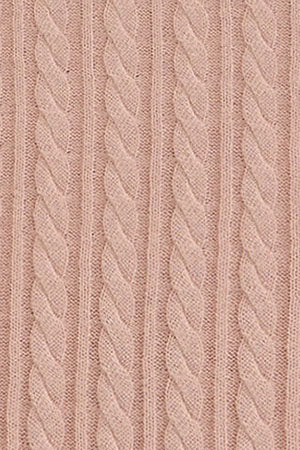 Jersey trenzado rosa palo con cuello pico y logo Polo Club - Image 12