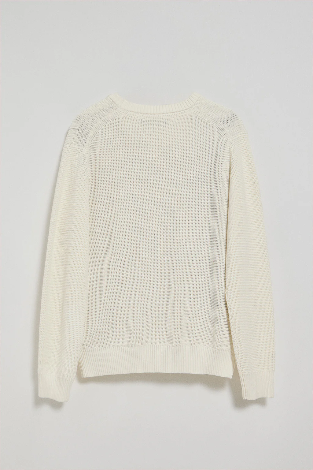 Jersey beige de punto Biel de cuello redondo y detalle bordado Polo Club - Image 7