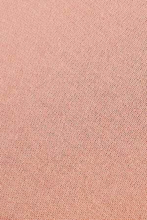 Jersey básico rosa palo de cuello pico y logo bordado al tono - Image 11