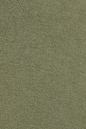 Jersey verde claro garment dye de cuello redondo y logo bordado - Image 10