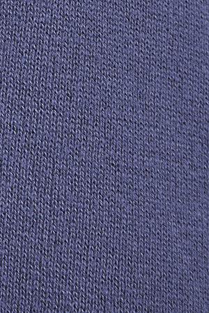 Jersey violeta azulado garment dye de cuello redondo y logo bordado - Image 6