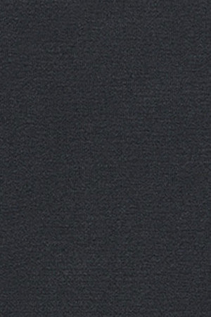 Jersey azul marino de media cremallera garment dye con logo bordado - Image 9