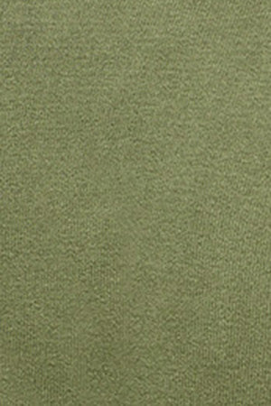 Jersey verde claro de media cremallera garment dye con logo bordado - Image 10
