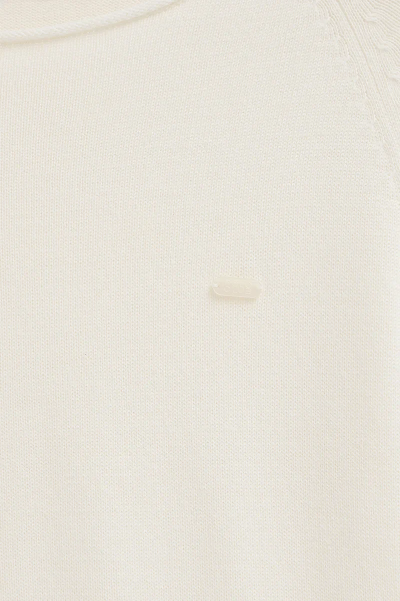 Jersey color crudo con acabados ligeramente enrollados y logo Polo Club - Image 7