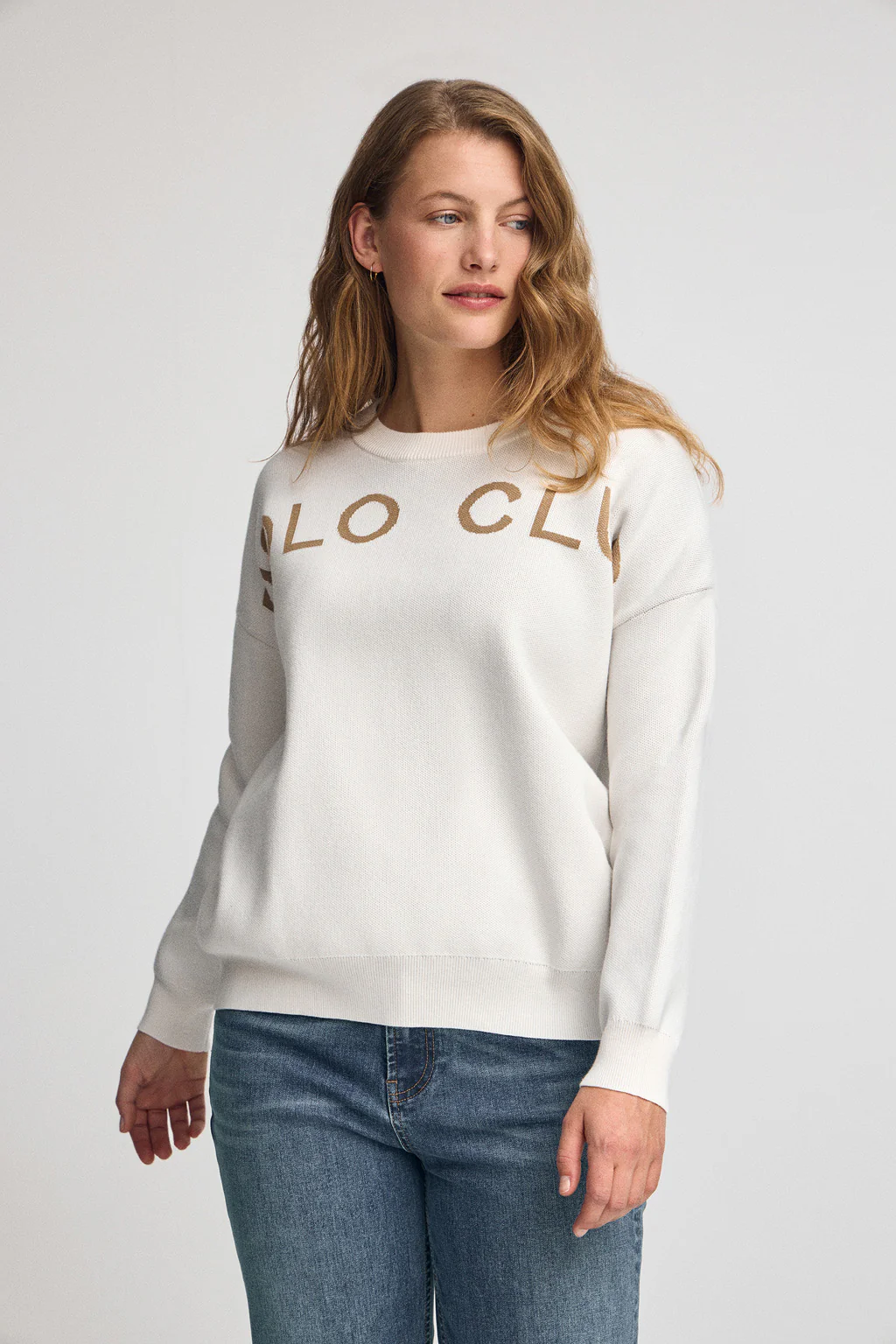 Jersey color crudo de punto con logo contrastado Polo Club - Image 2