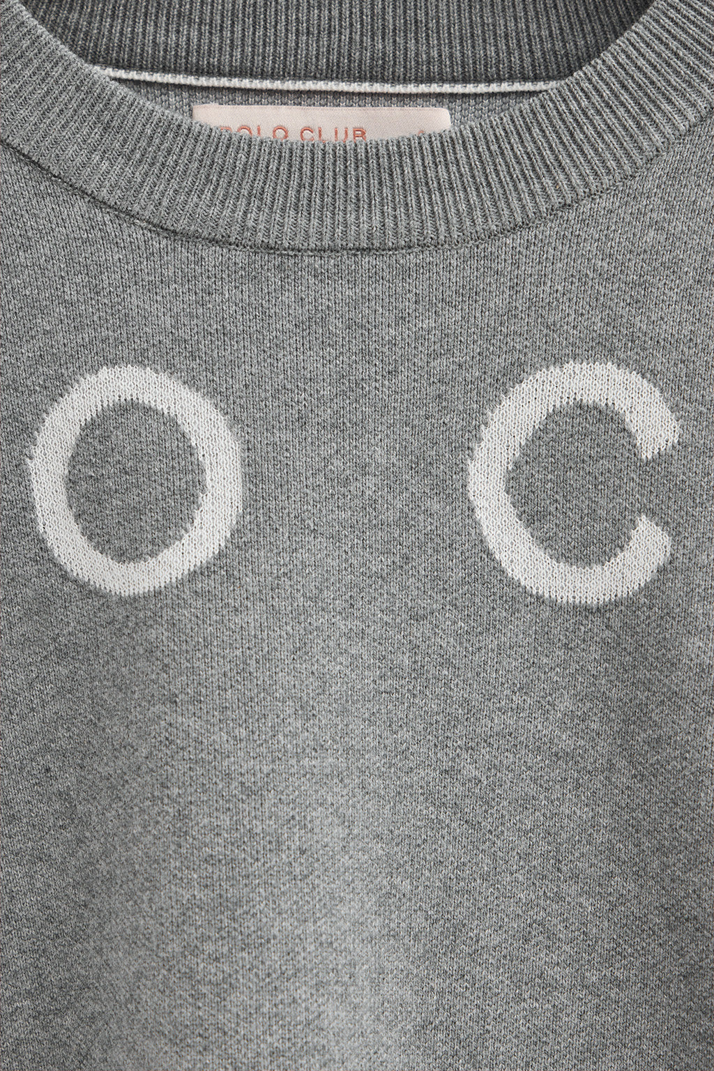 Jersey gris vigoré de punto con logo contrastado Polo Club - Image 7
