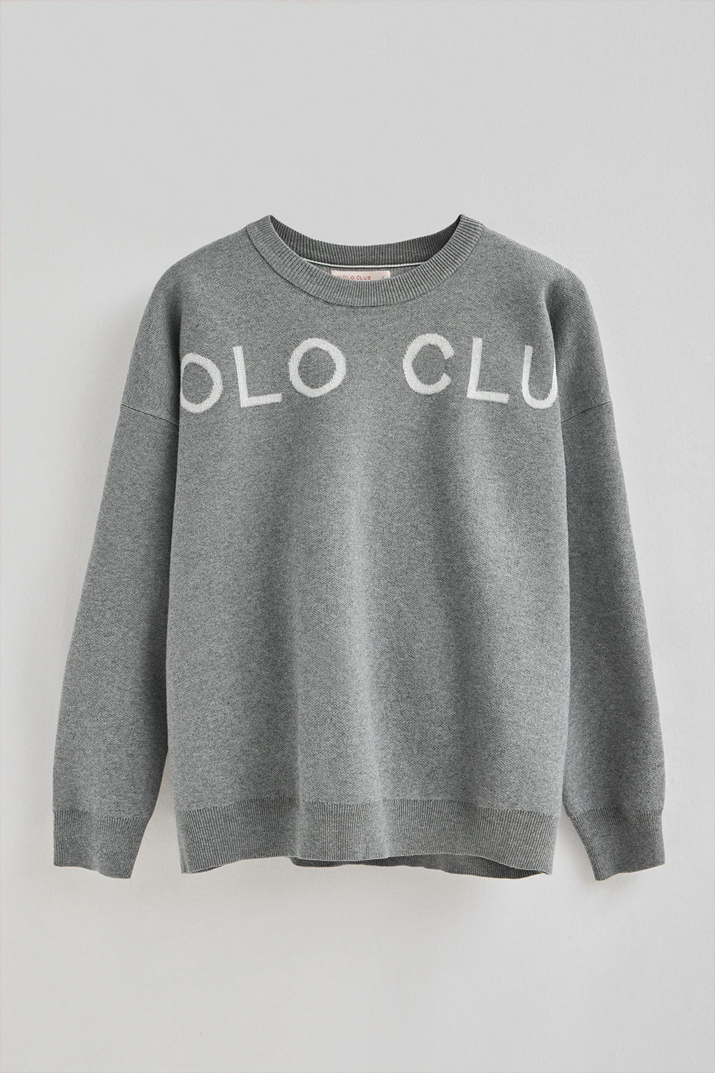 Jersey gris vigoré de punto con logo contrastado Polo Club - Image 9