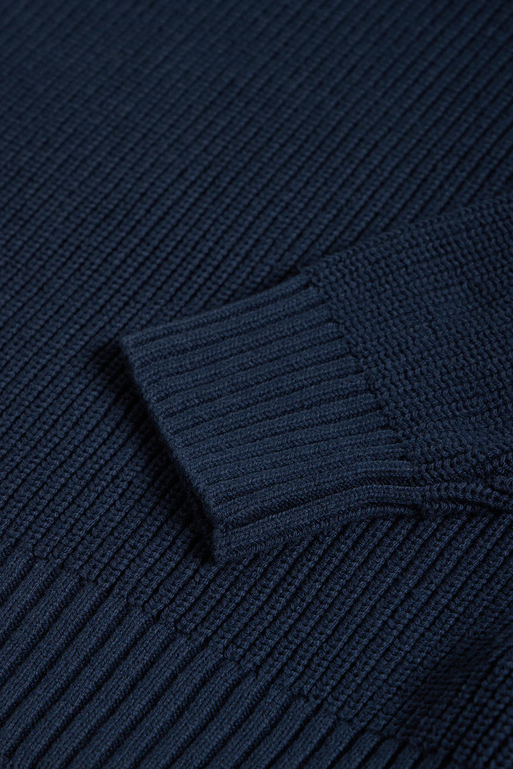 Jersey azul marino de punto en galga 9 con detalle Polo Club - Image 8