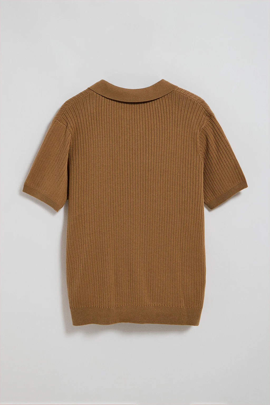 Jersey color camel acanalado Jay con monograma bordado - Image 9
