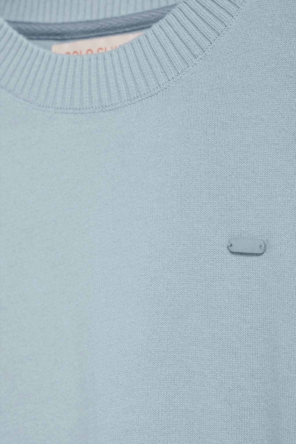 Jersey de punto Kacey azul cielo con detalle de botón nacarado Polo Club - Image 6