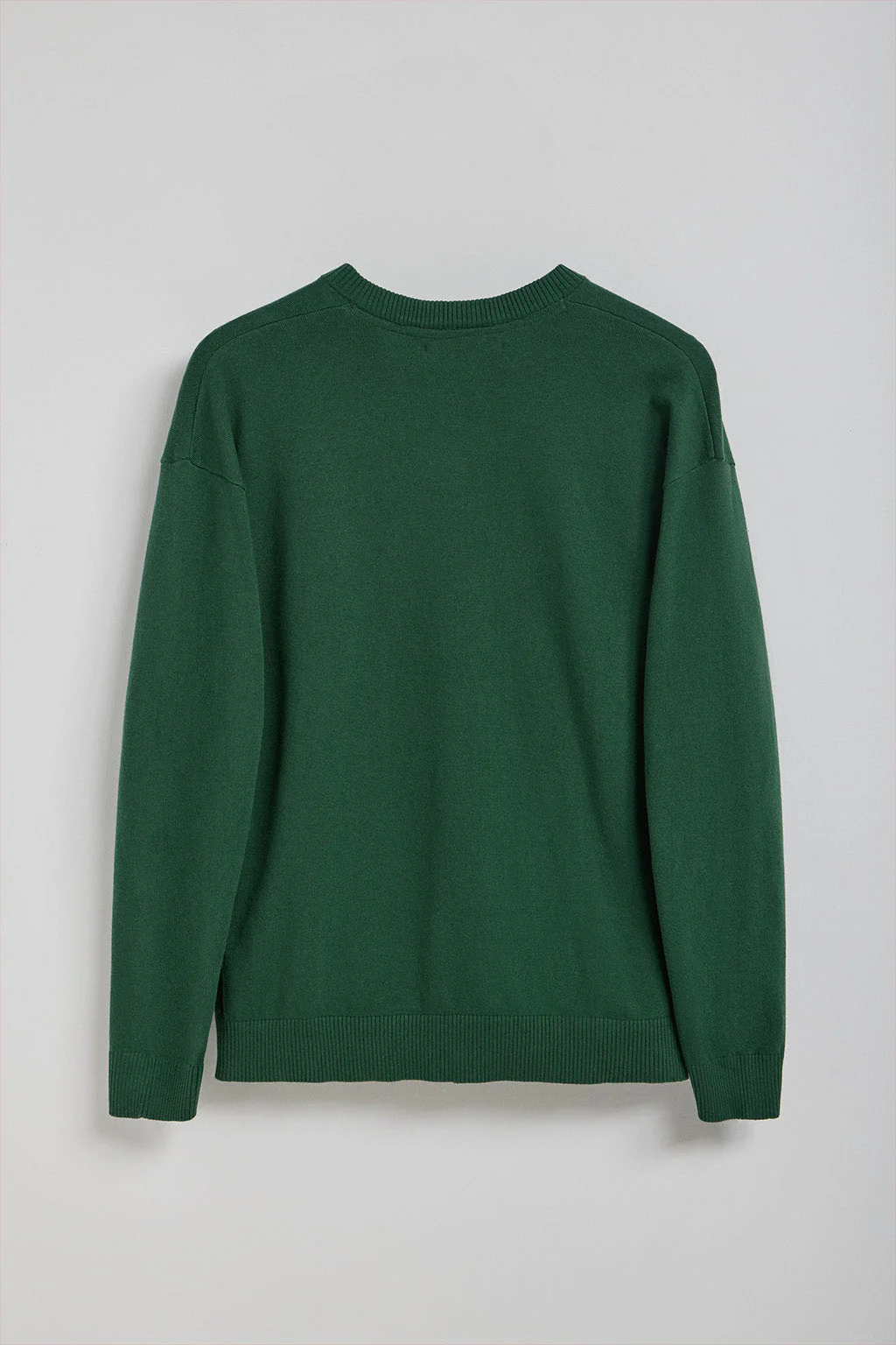 Jersey de punto Kendrick verde de cuello pico y detalles Polo Club - Image 7