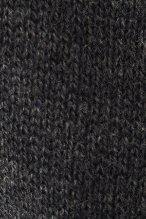 Jersey gris oscuro vigoré con cuello polo en mezcla de lana y botón nacarado Polo Club - Image 9