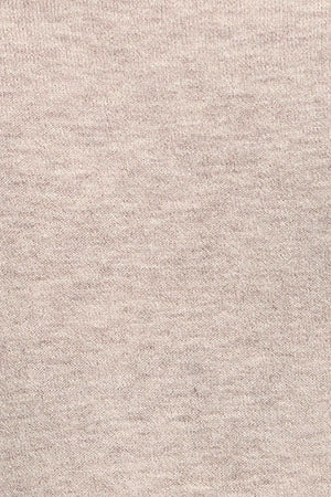 Jersey de lana merino beige vigoré con corte slim y cuello vuelto - Image 10