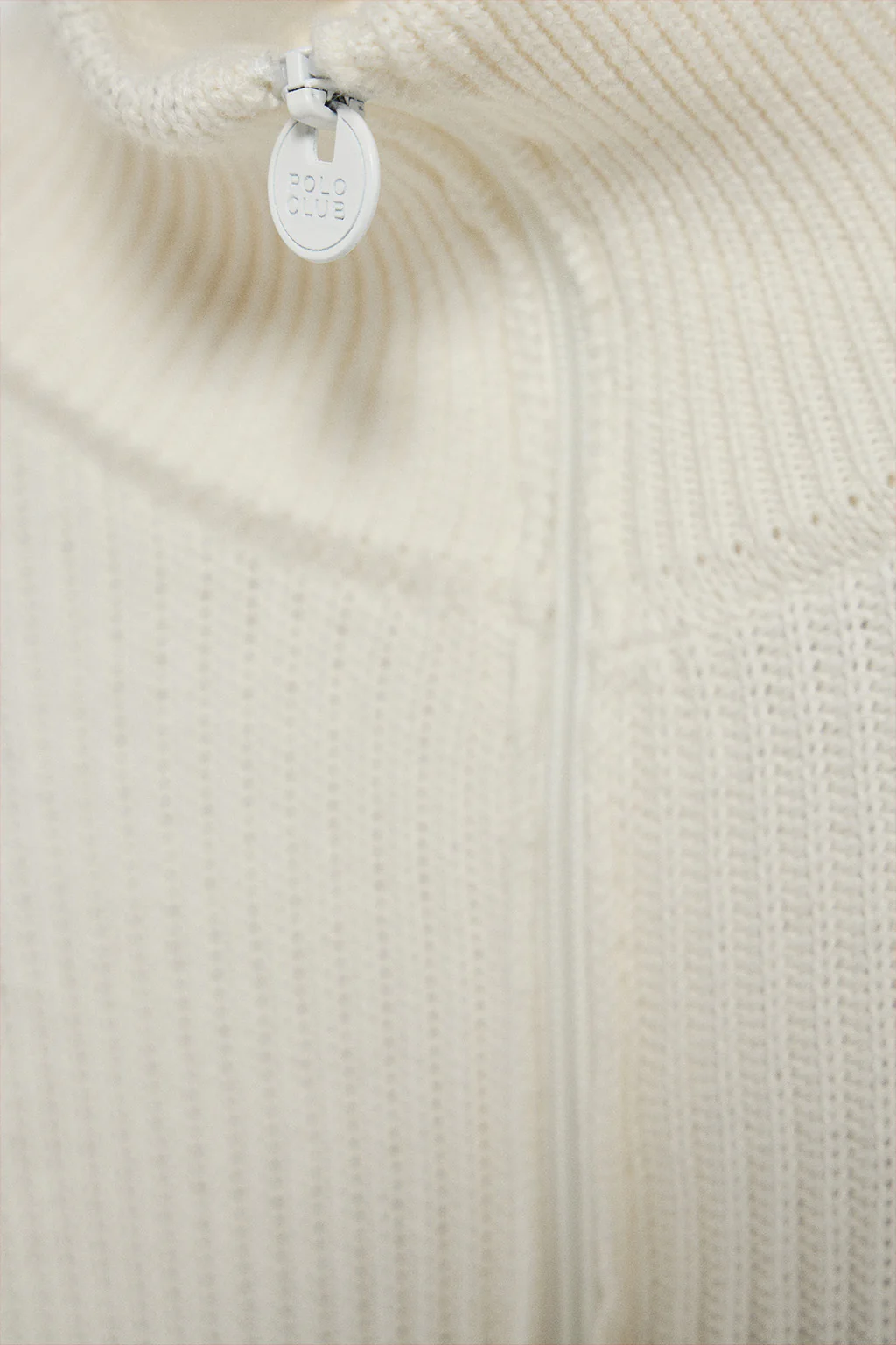 Jersey Nahia beig con logo bordado monograma Polo Club - Image 11