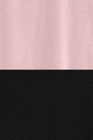 Pack mujer de dos jerseis negro y rosa vigoré de cuello pico en mezcla lana y bordado Rigby Go - Image 14