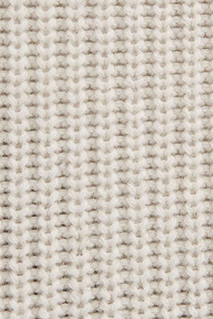 Cárdigan color crema de cuello pico y corte holgado con logo Polo Club - Image 12
