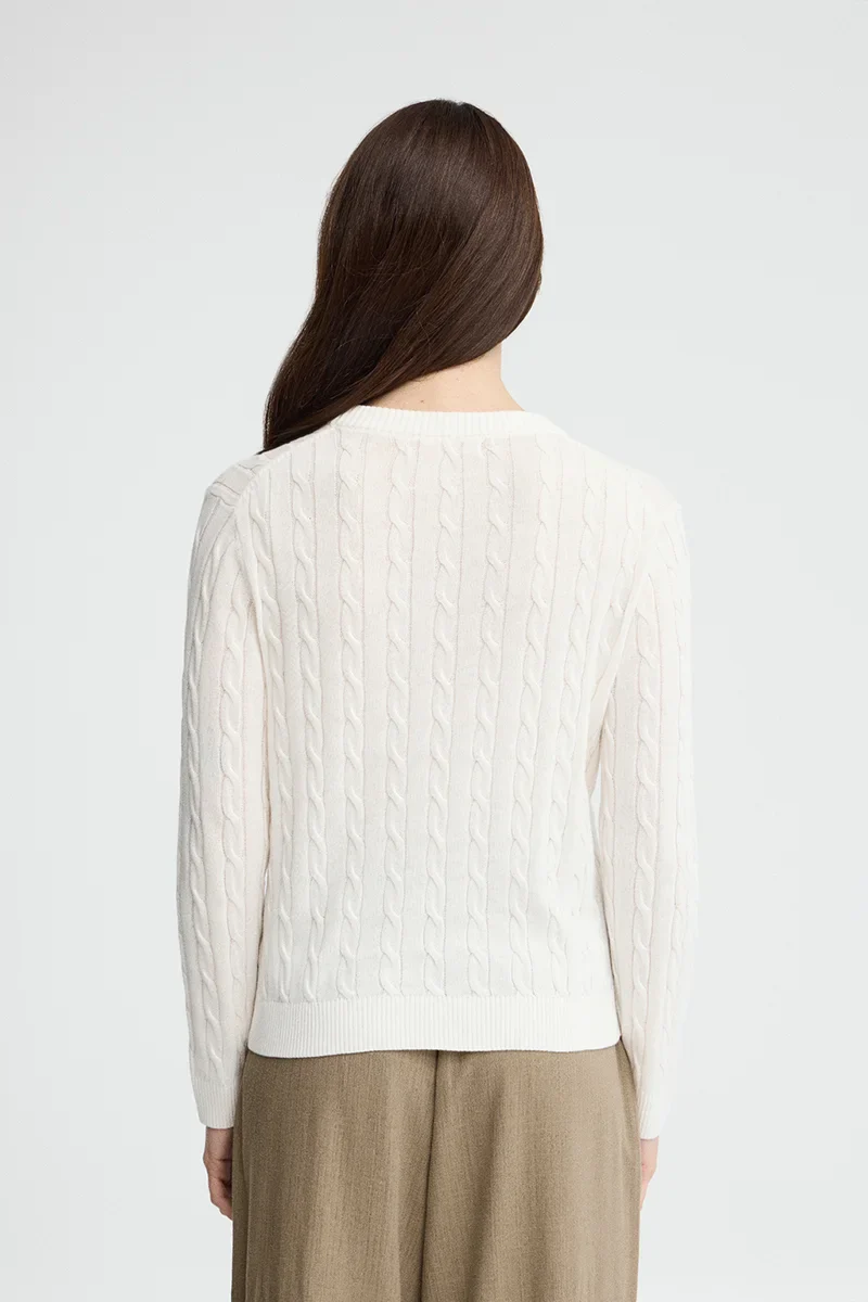 Jersey color crudo trenzado con bordado Rigby Go - Image 5