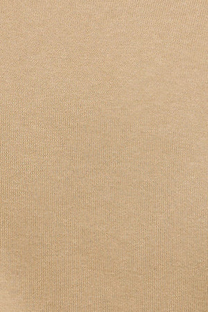 Jersey básico de cuello redondo color camel con logo Rigby Go - Image 10