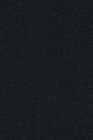 Jersey azul marino de cuello perkins y mezcla de lana con bordado Rigby Go - Image 10