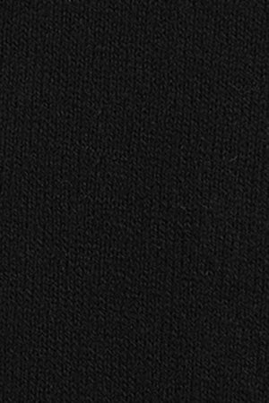 Jersey negro de cuello polo y mezcla de lana con bordado Rigby Go - Image 9