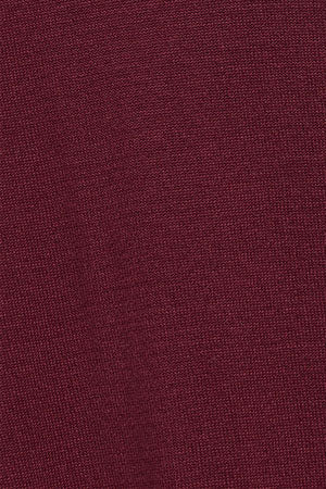 Jersey de punto granate con cuello elevado y logo bordado Rigby Go - Image 9