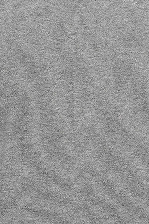 Jersey de punto gris vigoré con cuello elevado y logo bordado Rigby Go - Image 5