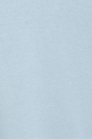 Jersey de punto azul claro con cuello redondo y logo bordado Rigby Go - Image 9