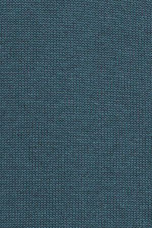 Jersey azul denim de lino y algodón con cuello redondo y bordado Rigby Go - Image 10