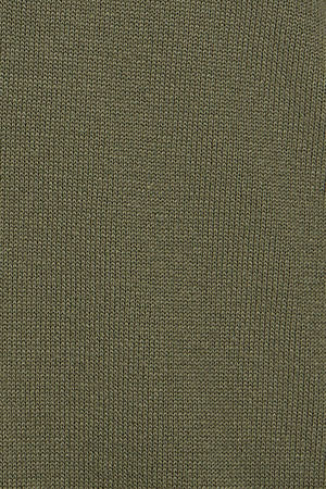 Jersey de punto verde militar con cuello redondo y logo bordado Rigby Go - Image 9