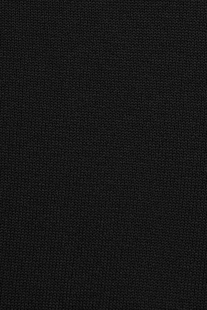 Jersey negro de punto con cuello redondo y bordado Rigby Go - Image 8