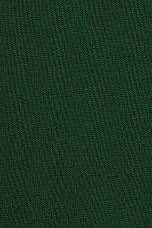 Jersey verde botella de punto con cuello redondo y bordado Rigby Go - Image 5