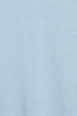 Jersey de punto azul claro con cuello redondo y logo bordado Rigby Go - Image 10
