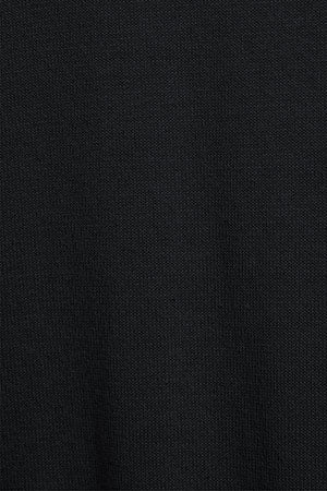 Jersey de punto negro con cuello redondo y logo bordado Rigby Go - Image 9