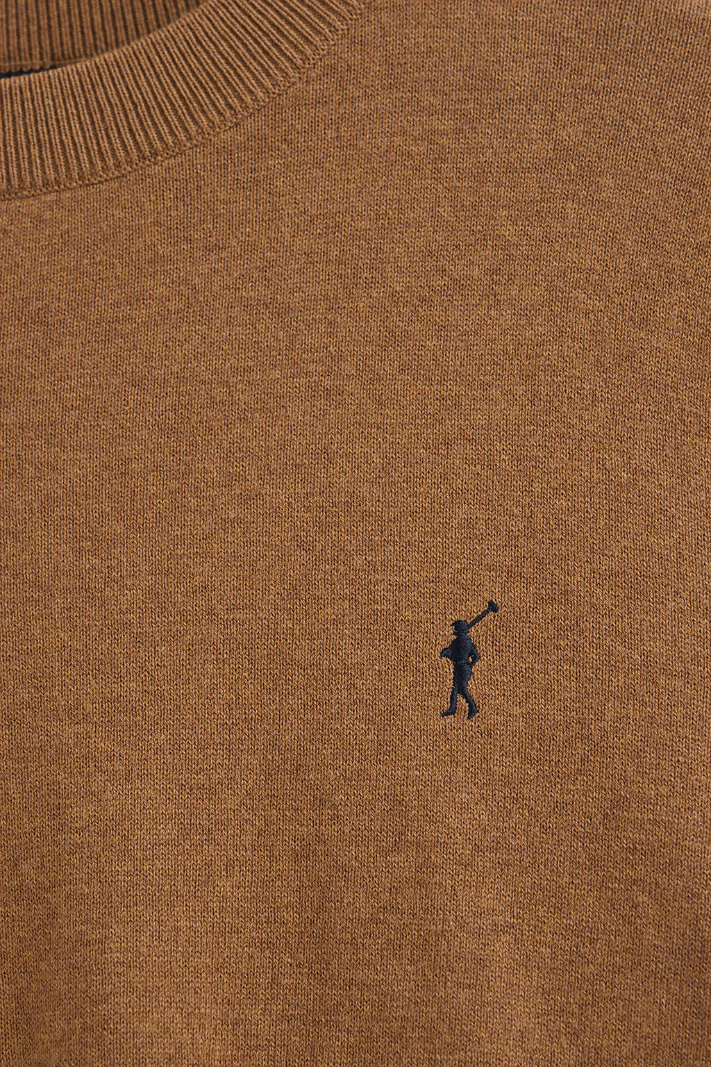 Jersey camel vigoré de mezcla de lana y bordado Rigby Go - Image 6