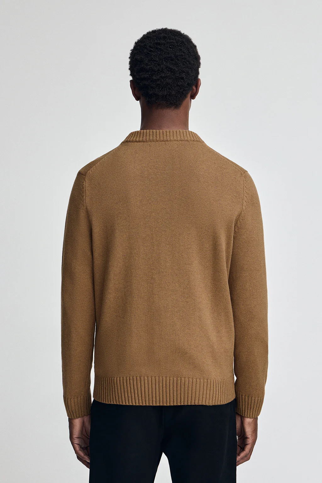 Jersey camel vigoré de mezcla de lana y bordado Rigby Go - Image 4