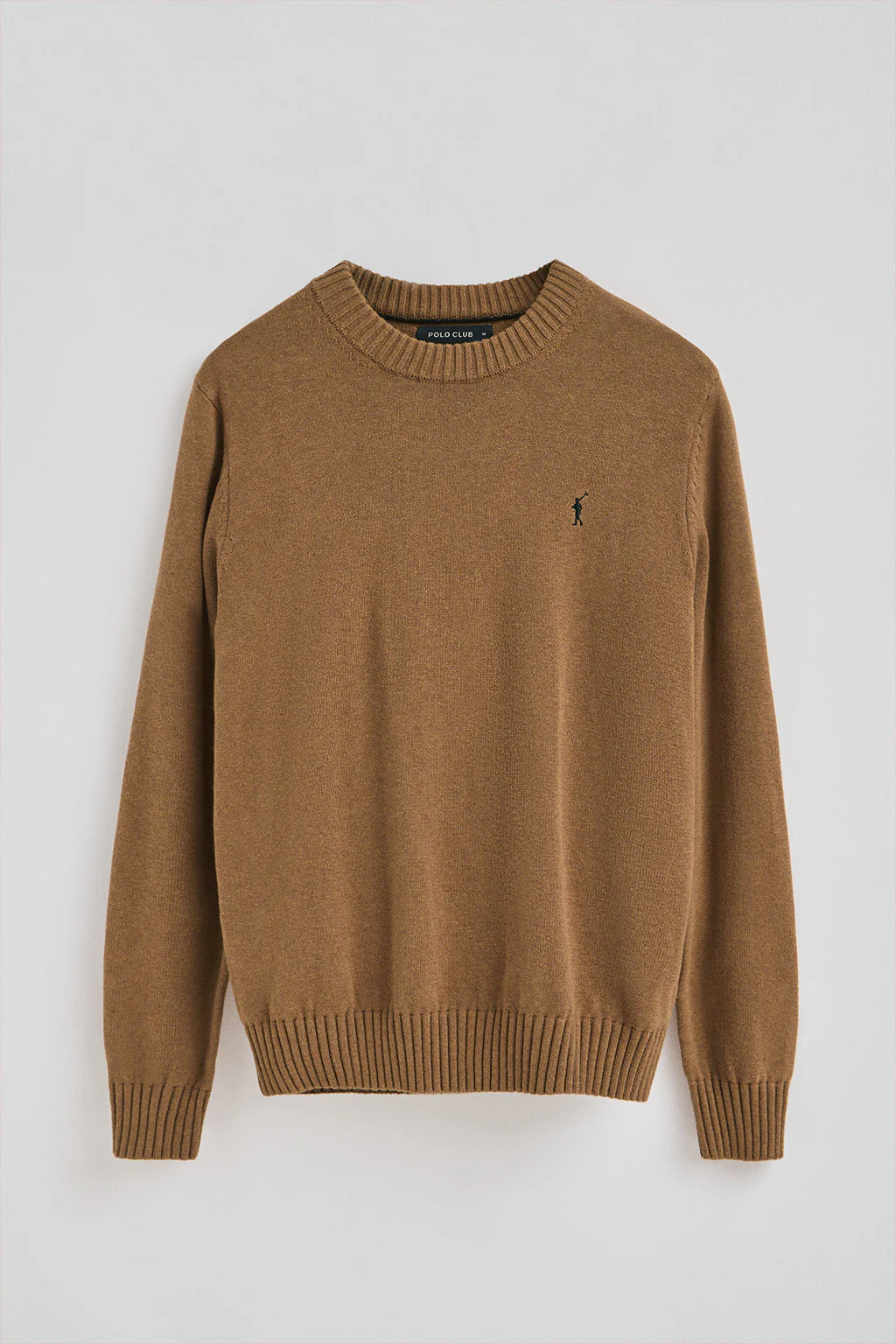 Jersey camel vigoré de mezcla de lana y bordado Rigby Go - Image 8
