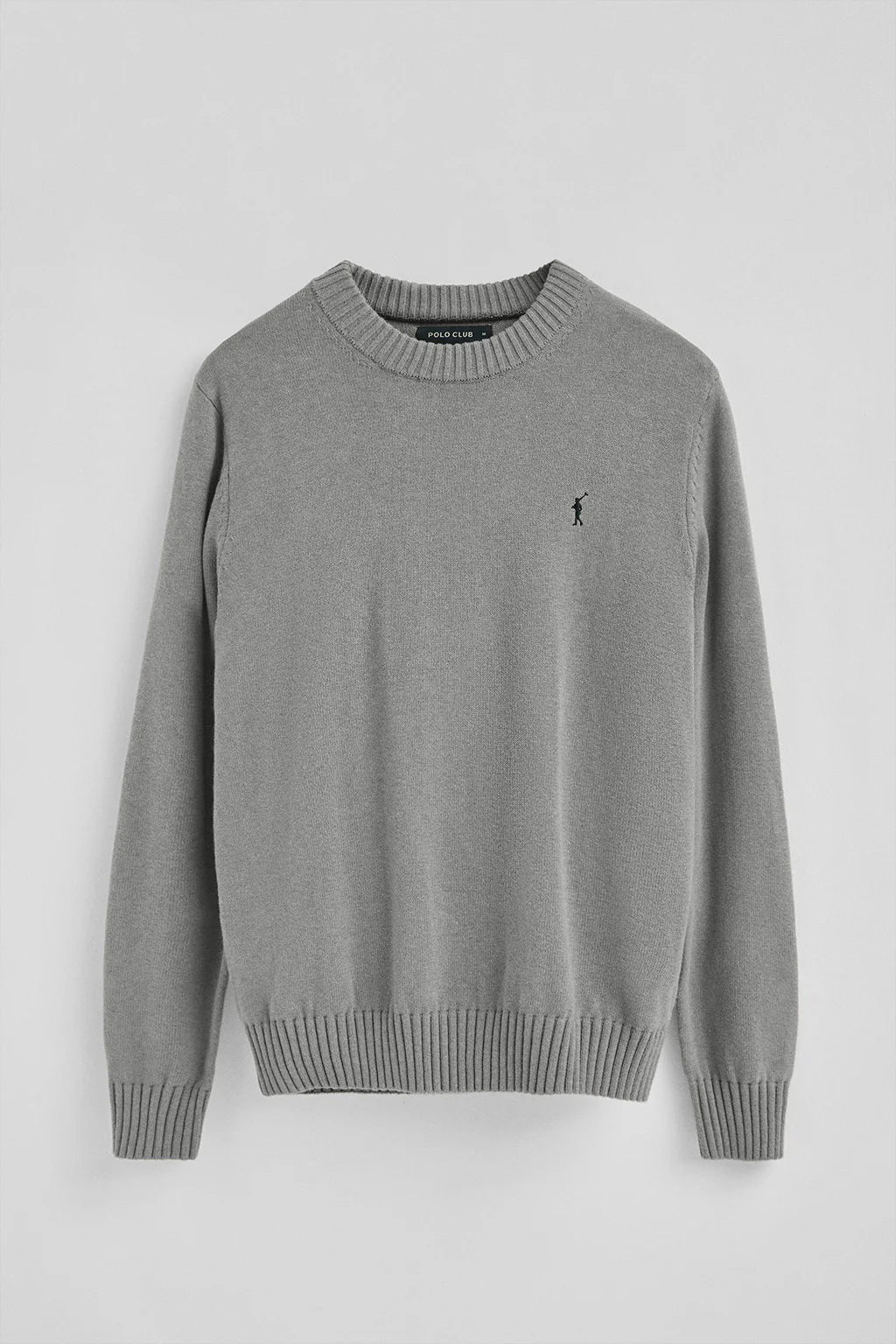 Jersey gris vigoré de mezcla de lana y bordado Rigby Go - Image 7