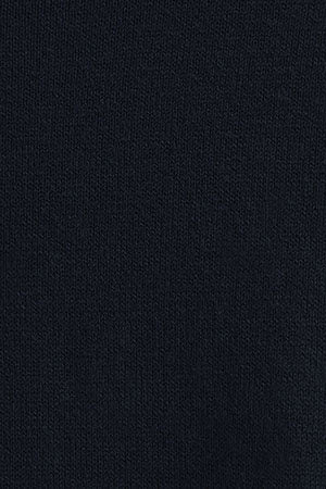Jersey azul marino de cuello redondo con mezcla de lana y bordado Rigby Go - Image 9