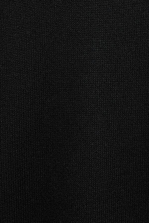 Jersey negro de cuello en pico con bordado Rigby Go - Image 11