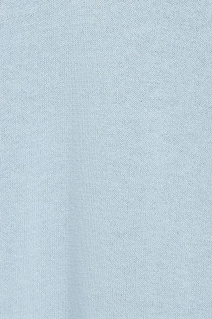 Jersey de punto azul claro con cuello de pico y bordado Rigby Go - Image 9