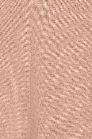 Jersey de punto rosa palo con cuello de pico y bordado Rigby Go - Image 10