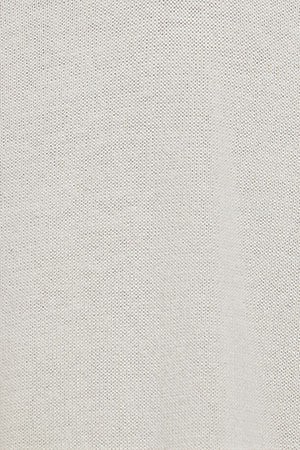 Jersey beige de punto con cuello de pico y bordado Rigby Go - Image 10