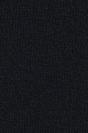 Jersey azul marino de cuello pico y mezcla lana con bordado Rigby Go - Image 9