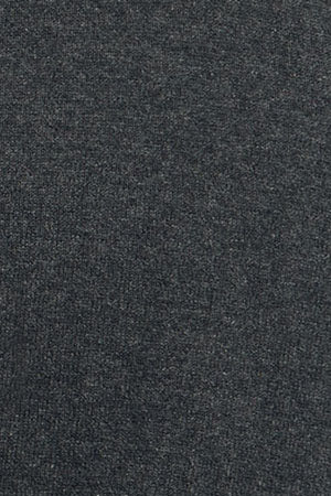 Jersey gris oscuro vigoré de cuello pico y mezcla lana con bordado Rigby Go - Image 8