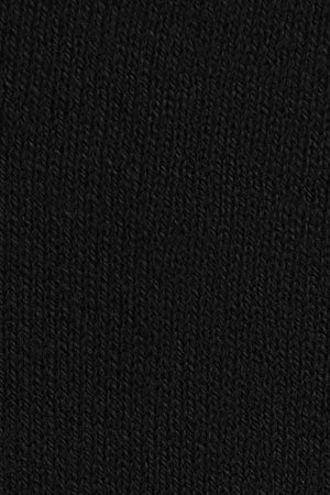 Jersey negro de cuello pico con mezcla de lana y bordado Rigby Go - Image 9