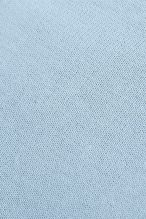 Jersey azul celeste de punto básico con cuello de pico y logo Rigby Go - Image 10