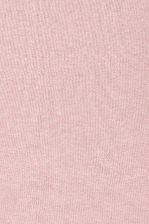 Jersey rosa de punto básico con cuello de pico y logo Rigby Go - Image 11